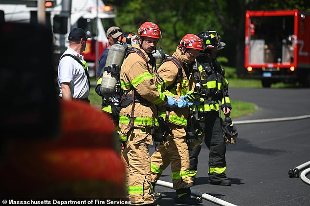 The response was prompted after a radioactive 'non-transportable' material and picric acid were found during the cleanout of a home on Longfellow Road