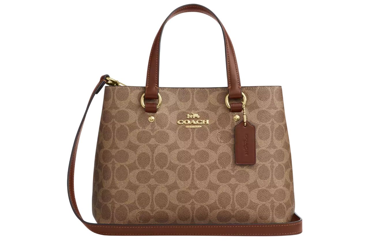 Coach Station Carryall Bag In Signature Canvas
