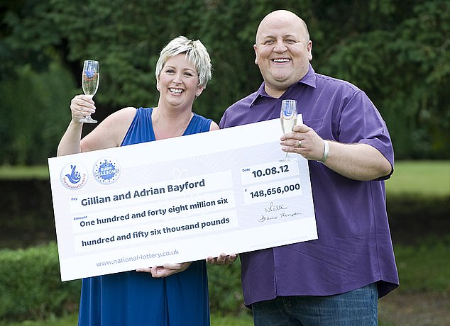 Adrian and Gillian, from Haverhill Suffolk, won £148,656,000 in a EuroMillions draw on August 10, 2012. They bought a Grade II-listed estate but divorced 15 months after their win