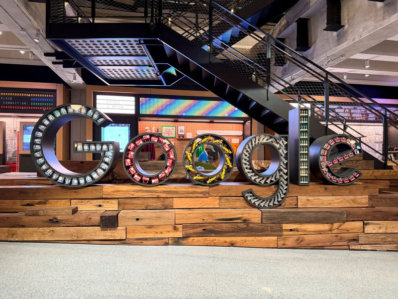 FILE PHOTO: Google logo is displayed at Google's headquarters in New York City