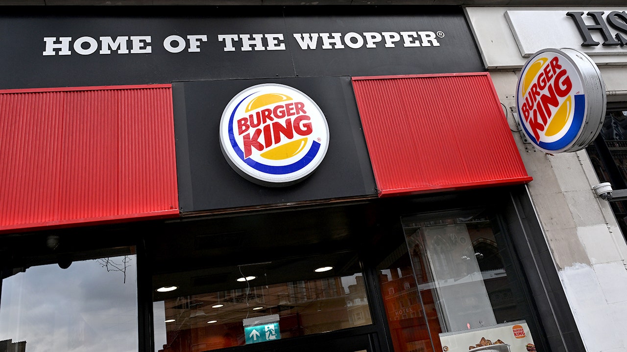 Burger King facade with the
