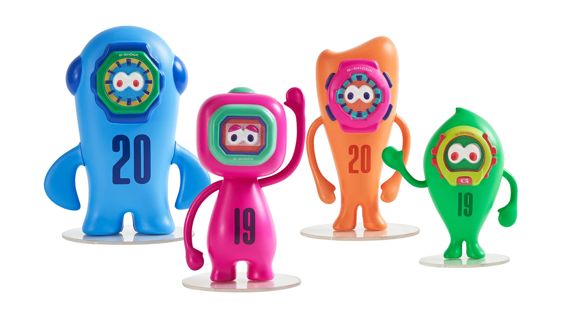 NIGO® and G-SHOCK drop souvenir collection built around four original characters