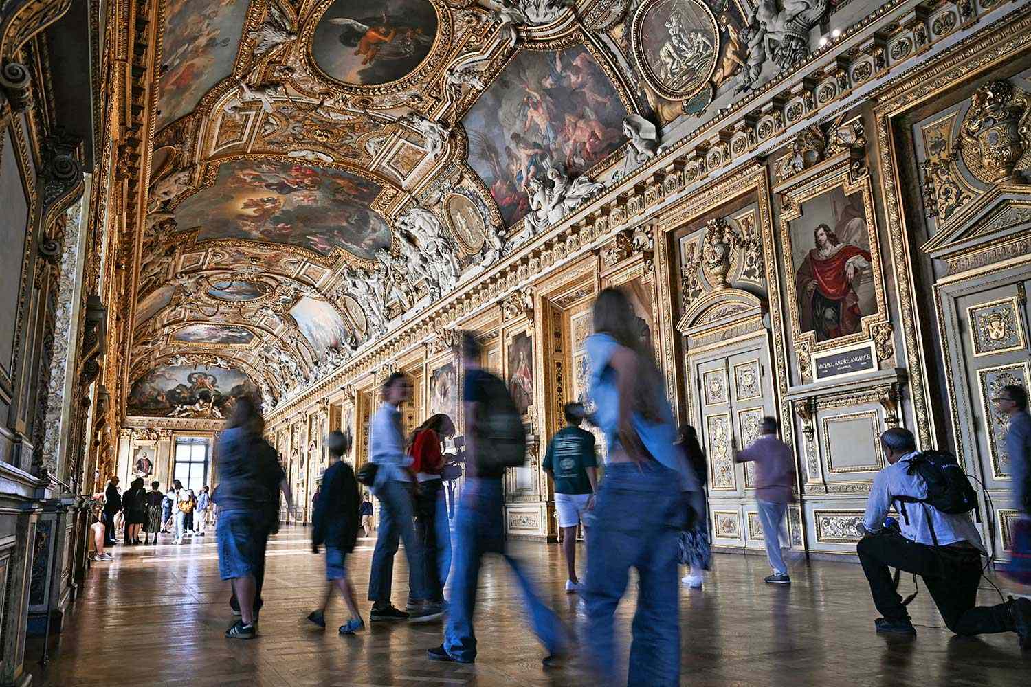Louvre Apollo Gallery reopens 9 months after shocking $100 million heist with empty display cases