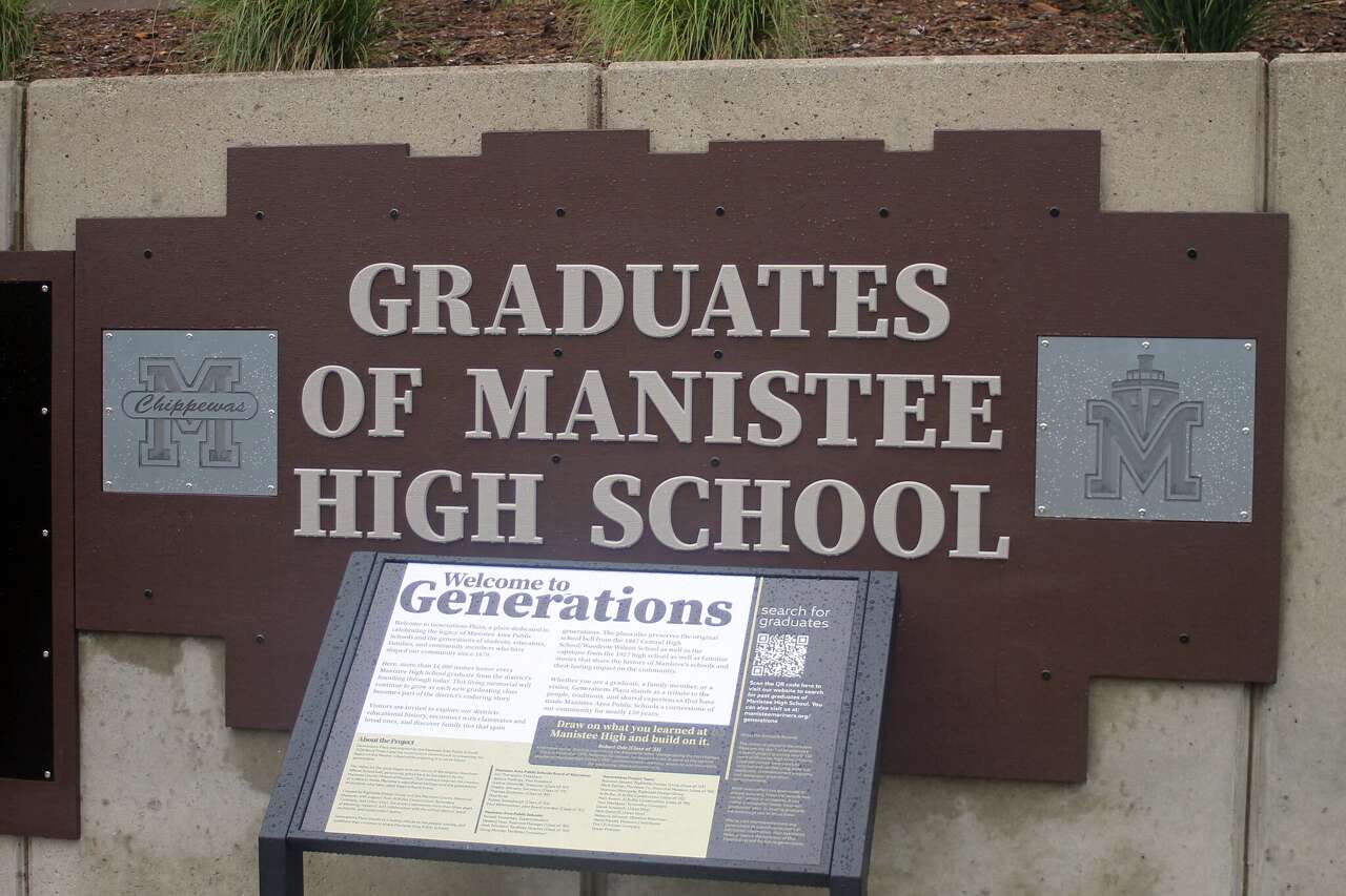 Photos: Generations Plaza honors Manistee High School's 14K grads