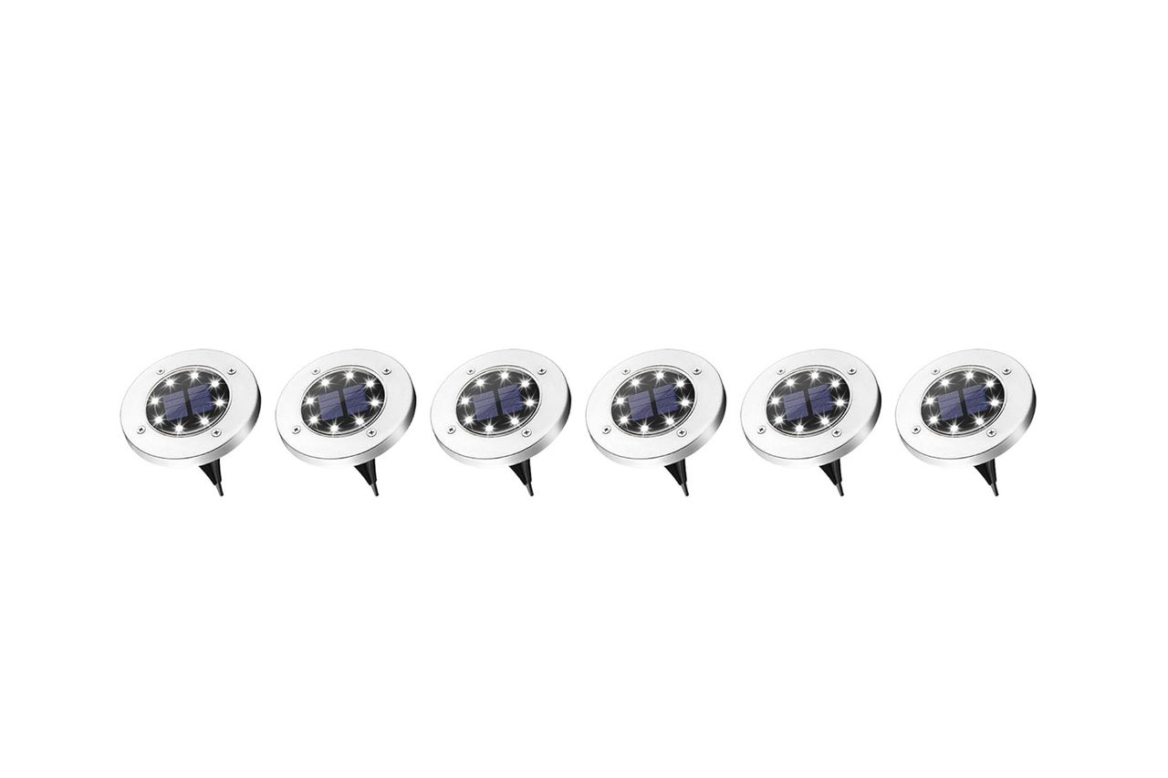 SOLPEX 6 Pack Solar Pool Lights for Above Ground Pools
