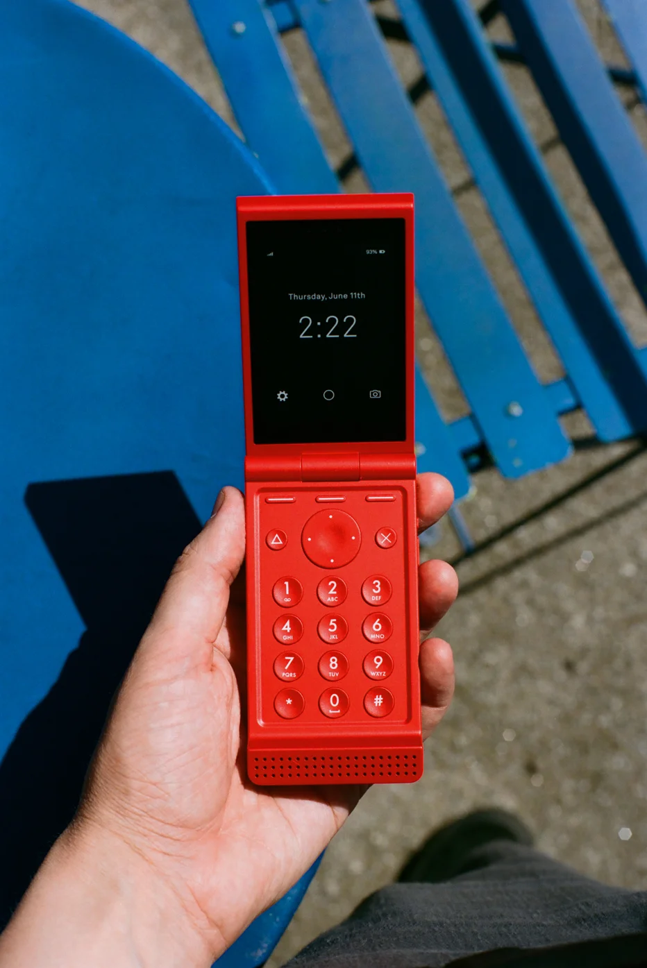 Light’s new flip phone is stylish, dumb, and perfect for our screen-addled brains