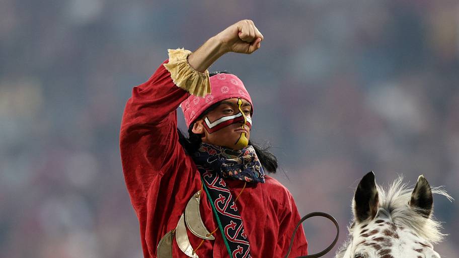 Florida State Seminoles Chief Osceola and horse Renegade