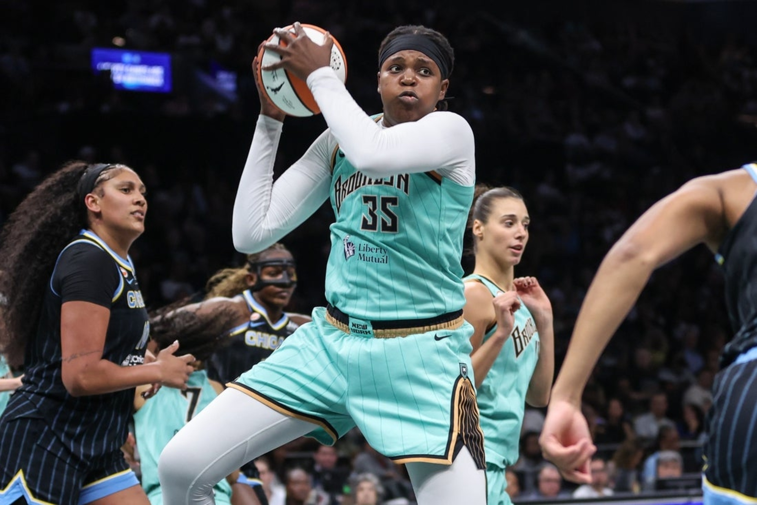Liberty make clutch shots, rally past Sky in wild finish