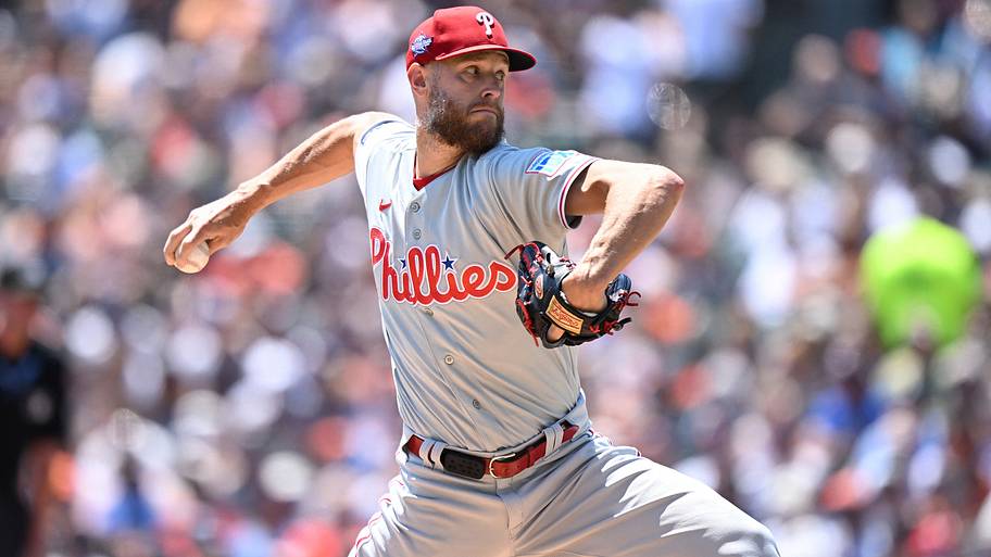 Philadelphia Phillies starting pitcher Zack Wheeler