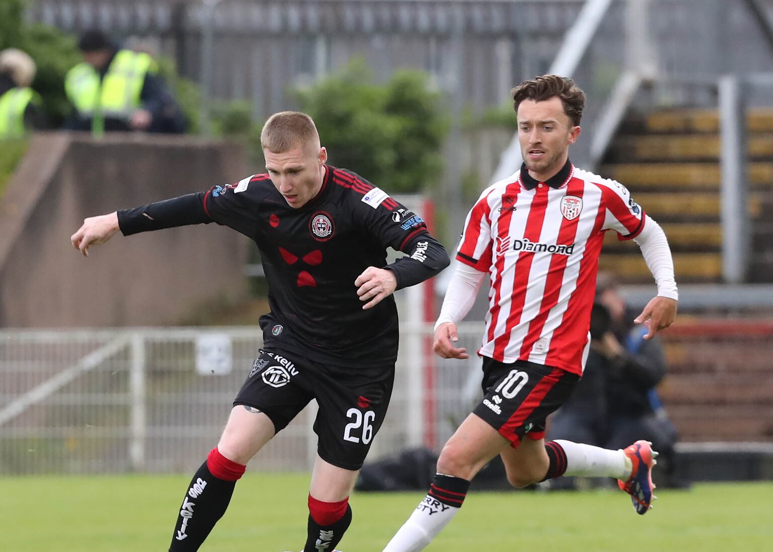 Bohemians secure dramatic last-minute win over Ballkani at Dalymount Park in the first leg of their UEFA Conference League qualifier