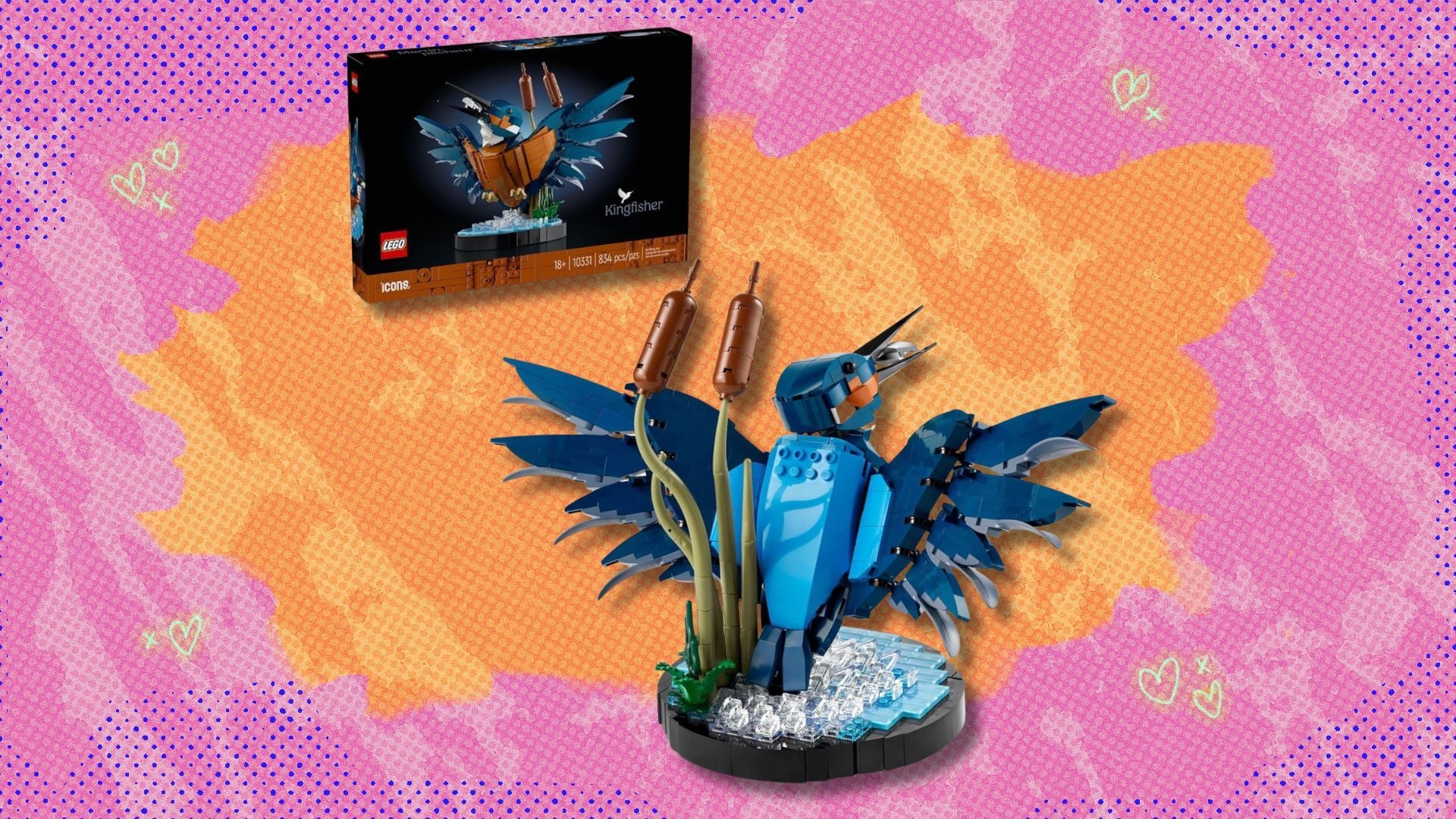 The Lego Icons Kingfisher bird is retiring soon — act fast to buy for the new low price of $33.99 at Amazon