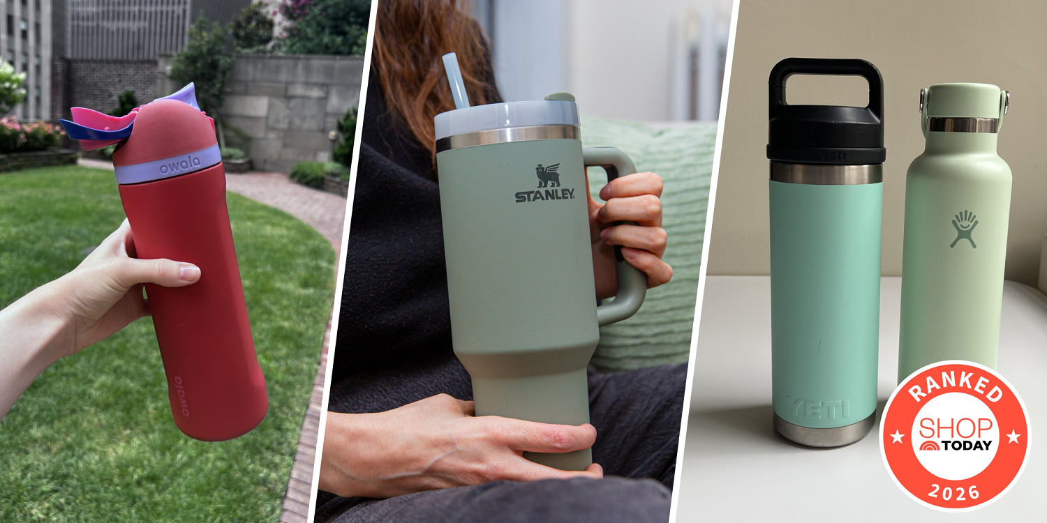 Ranked: The best water bottles, tested by editors