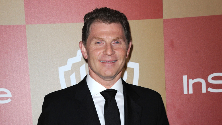 One of Bobby Flay's first jobs was at this ice cream shop chain