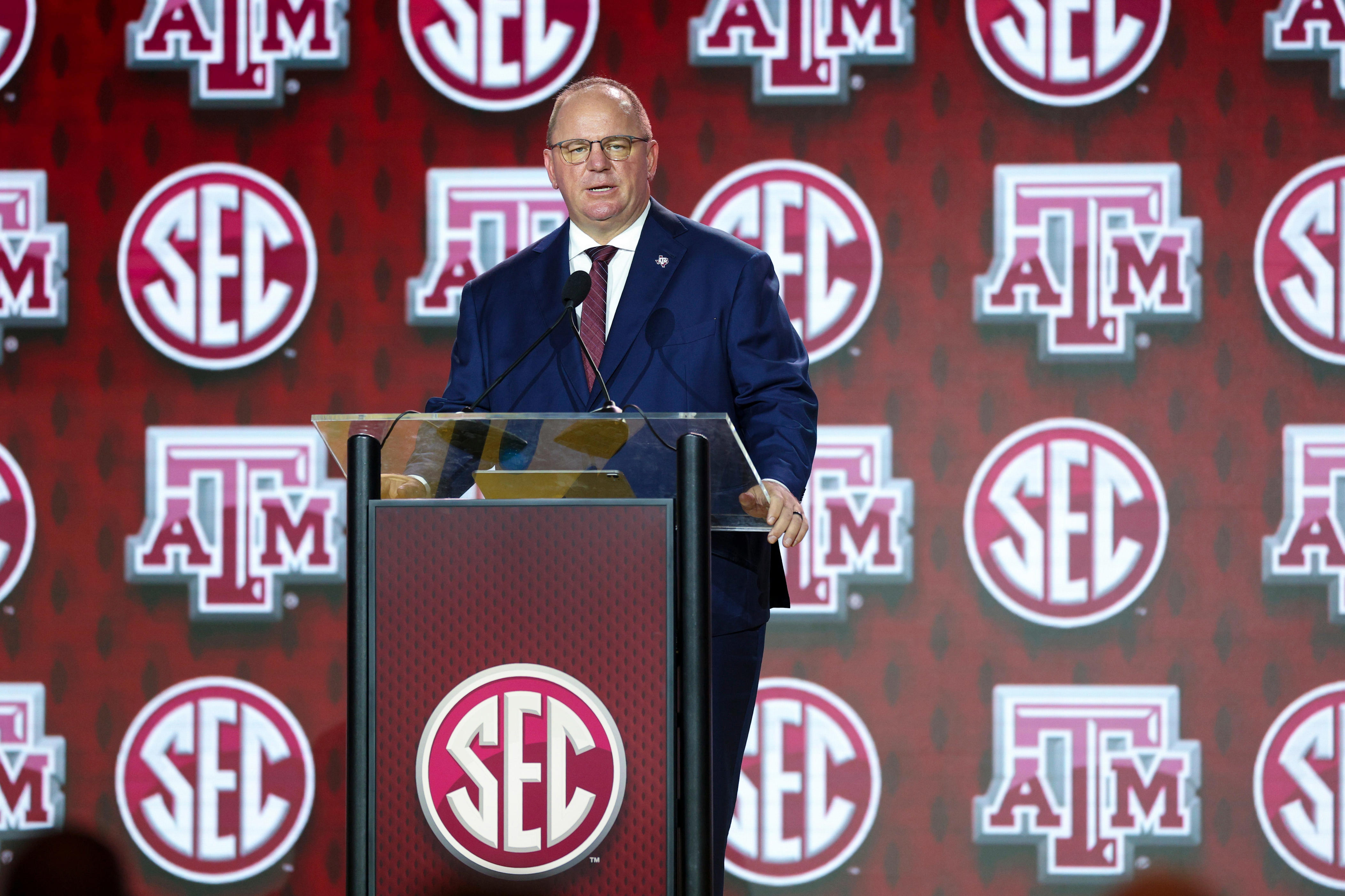 Everything Texas A&M football HC said during 2026 SEC Media Days