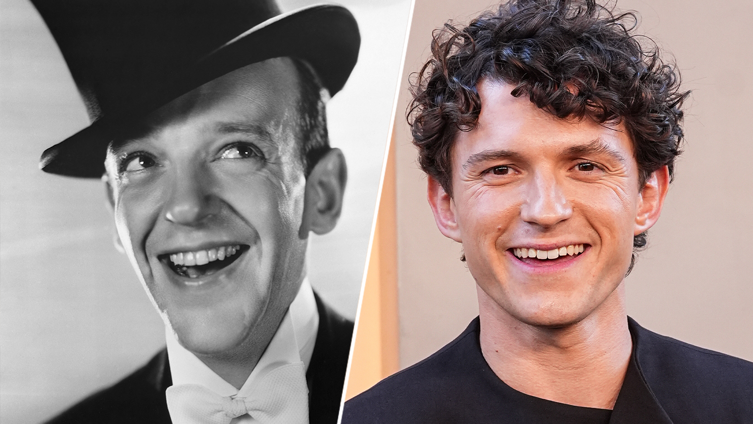Tom Holland shares Fred Astaire biopic update