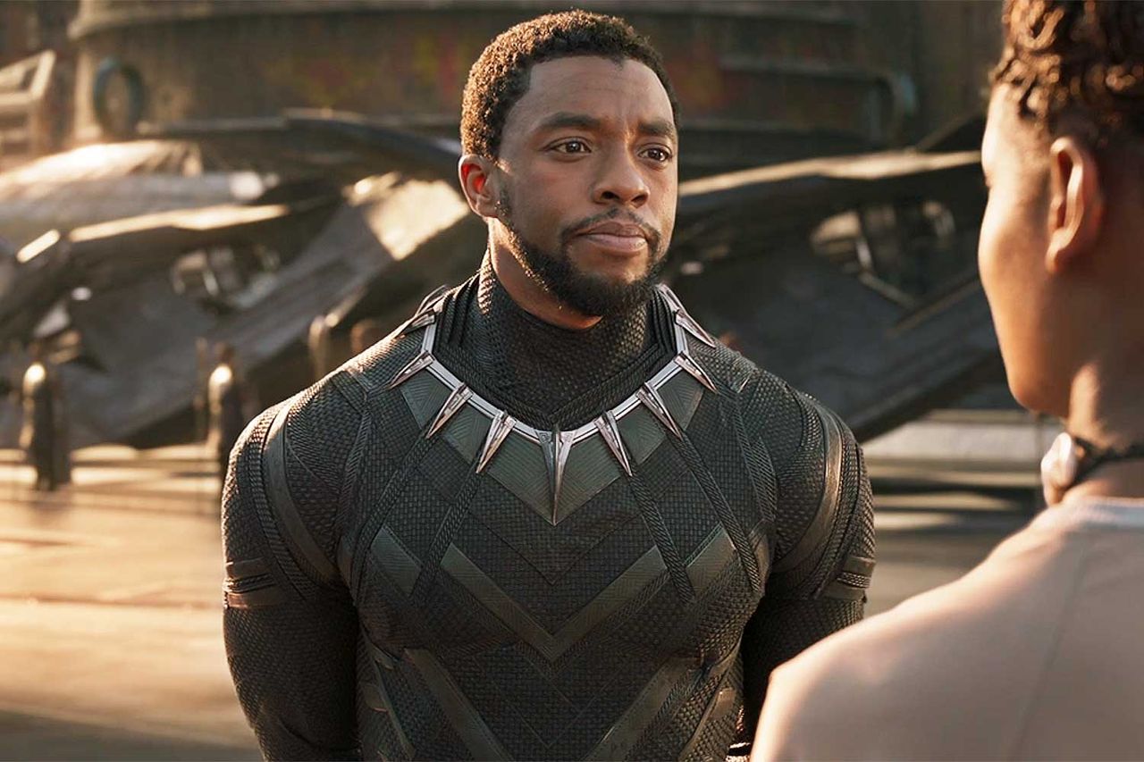Chadwick Boseman in Black Panther