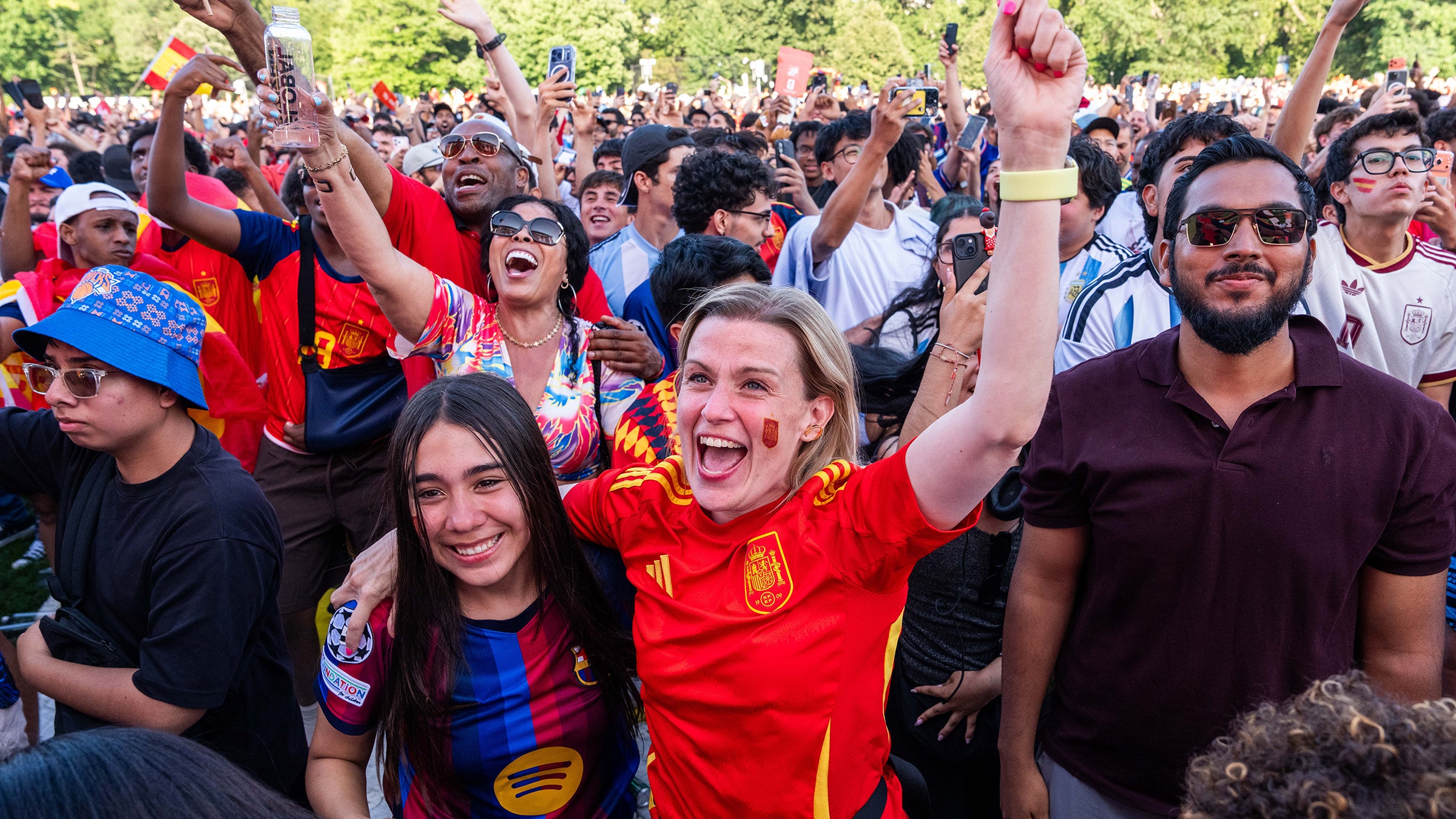 Why the best part of the World Cup was watching with strangers
