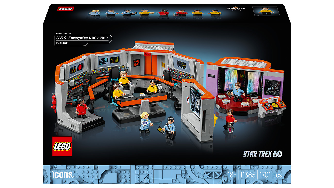 Lego at Comic-Con With Star Wars Installation Star Trek Set