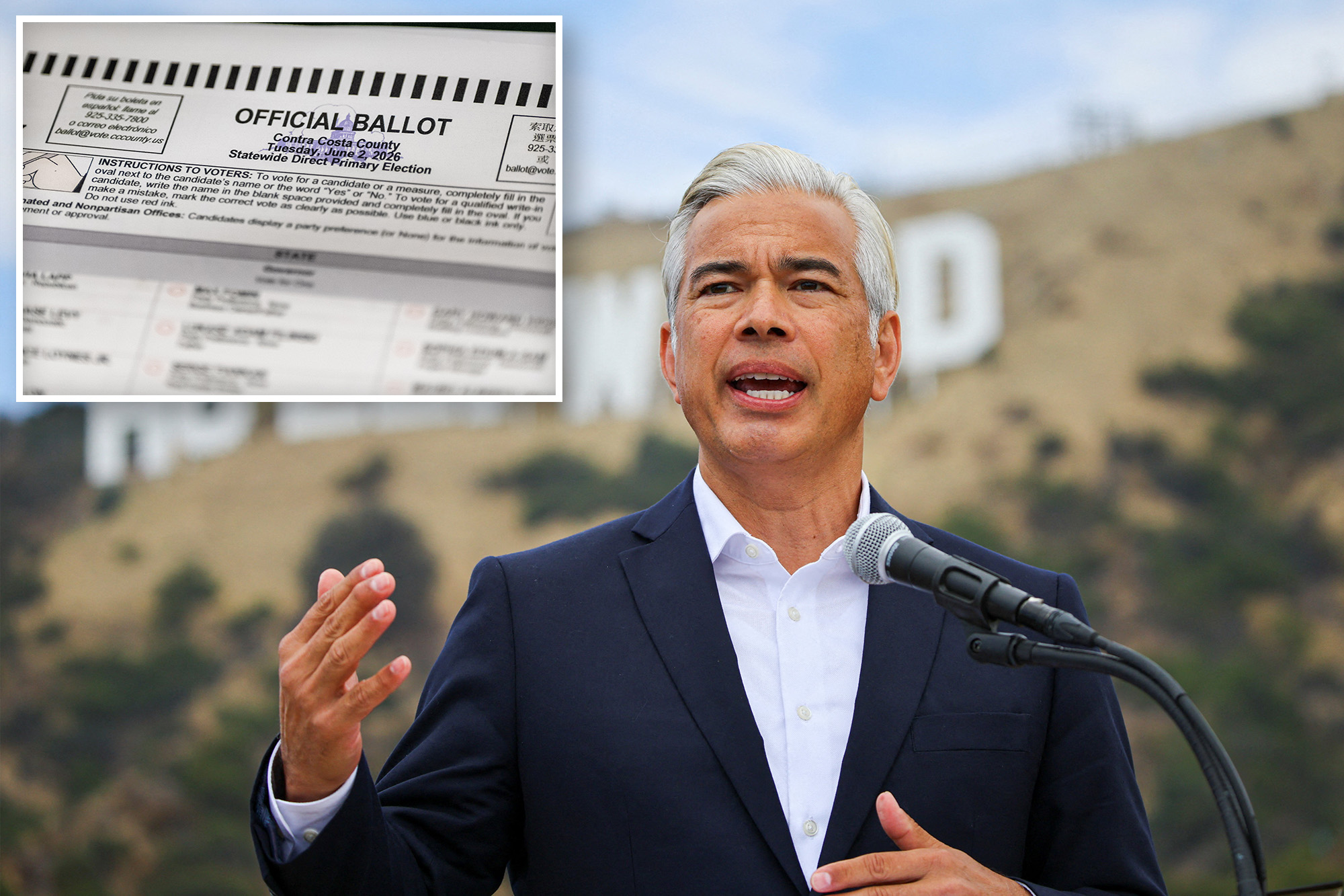 California AG Rob Bonta rigs language in voter ID initiative