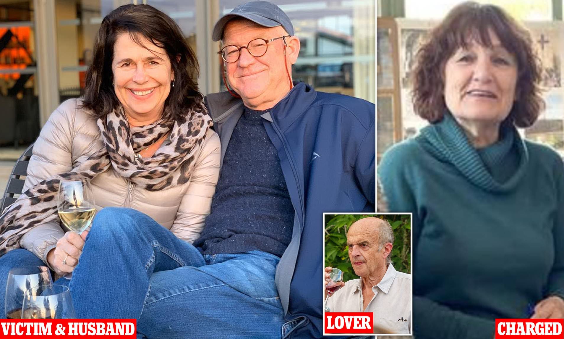 Pictured: 'Love rival', 70, is charged over 'brutal killing' of Brit found dead in French village
