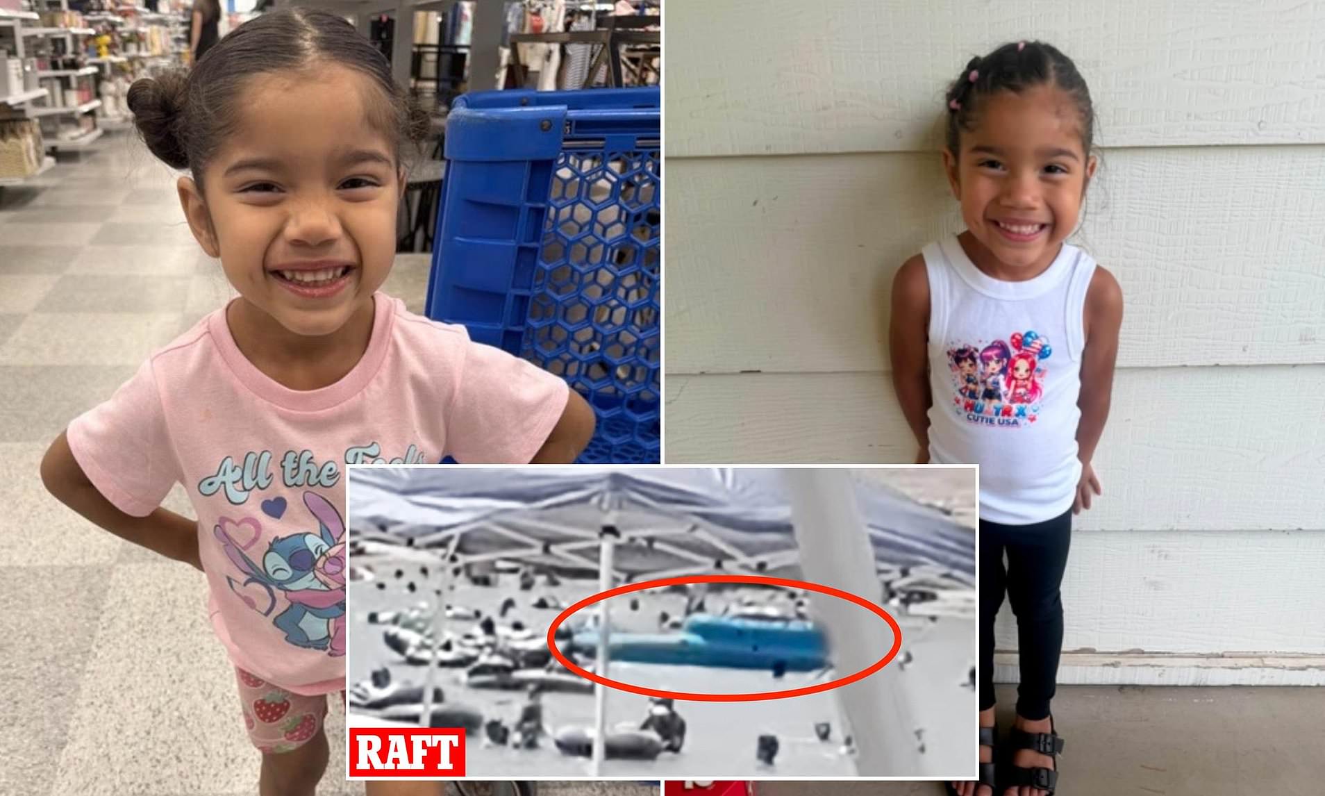 3-year-old girl drowns after playing on raft during camping trip in California reservoir
