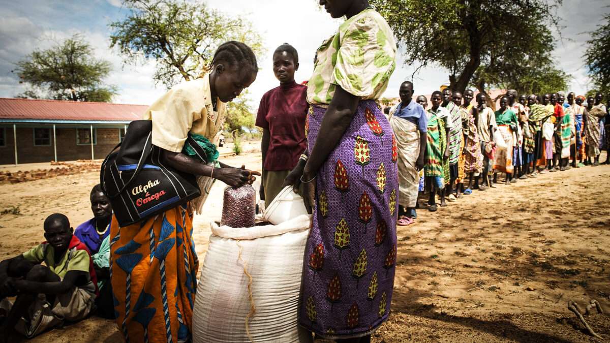 Global hunger falls from 35% in 1970 to 7.8%