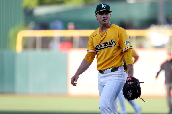 A's place JT Ginn on IL with blister on pitching hand