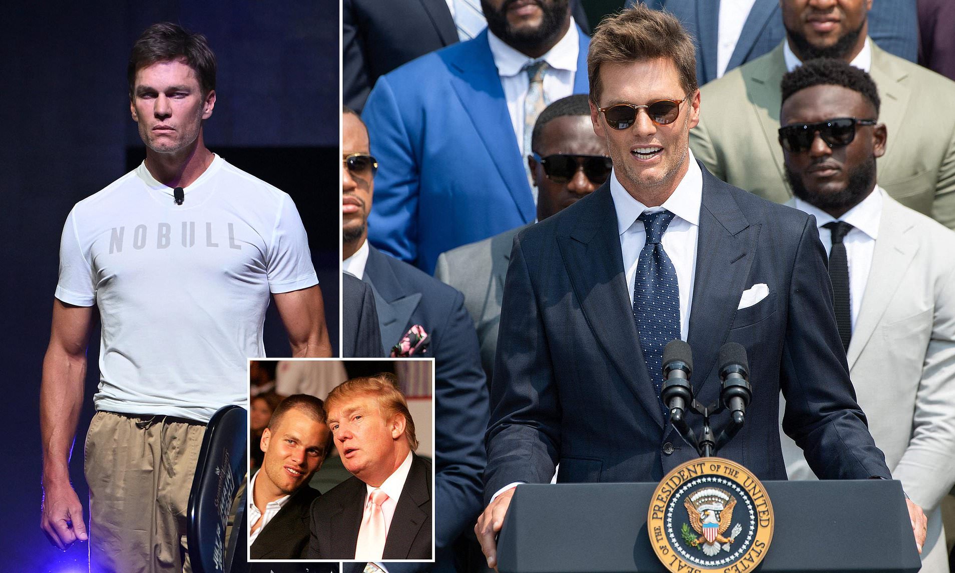 Tom Brady's mid-life crisis could see him run for president, says NFL insider