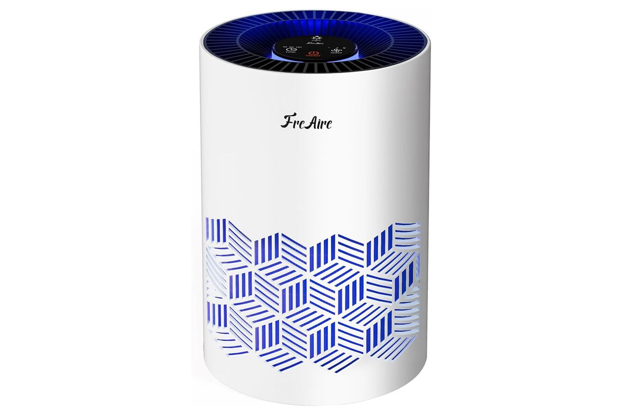 FreAire Air Purifiers for Bedroom Up to 1086 Ft², Air Purifiers for Home with Lights, HEPA Air Purifier Removes Dust Smoke Pollen Dander Smell, for Home/Pets/Bedroom