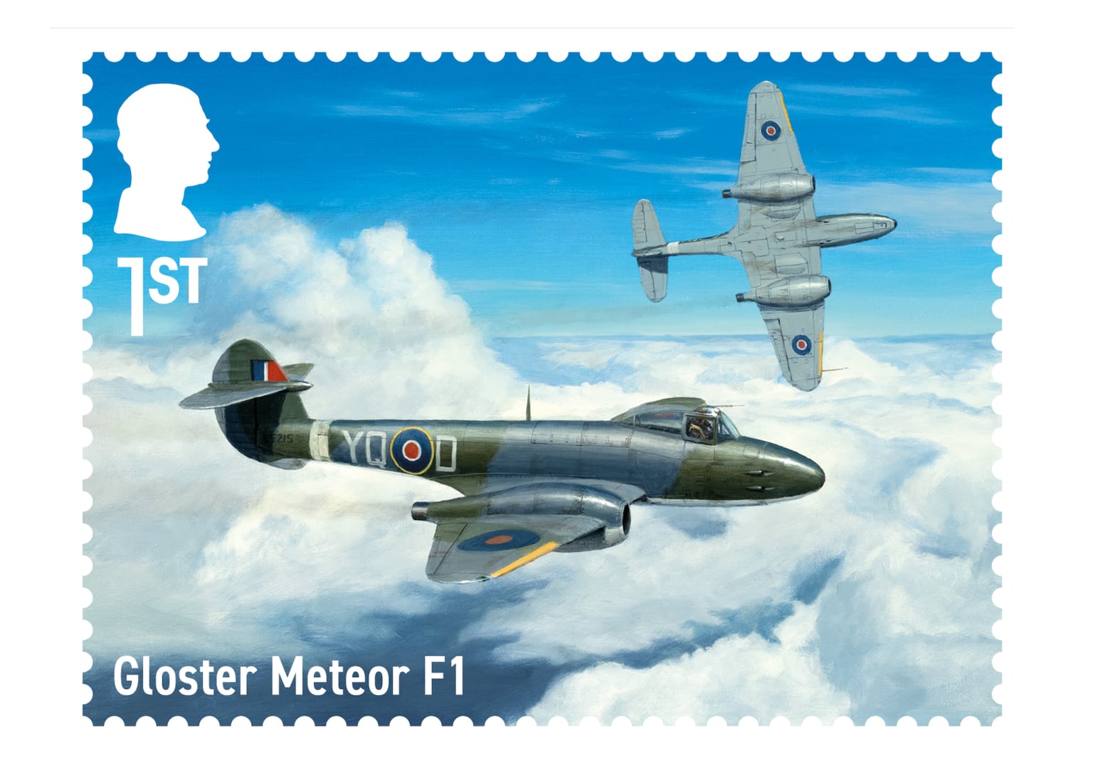 Royal Mail unveils military jet aircraft stamps