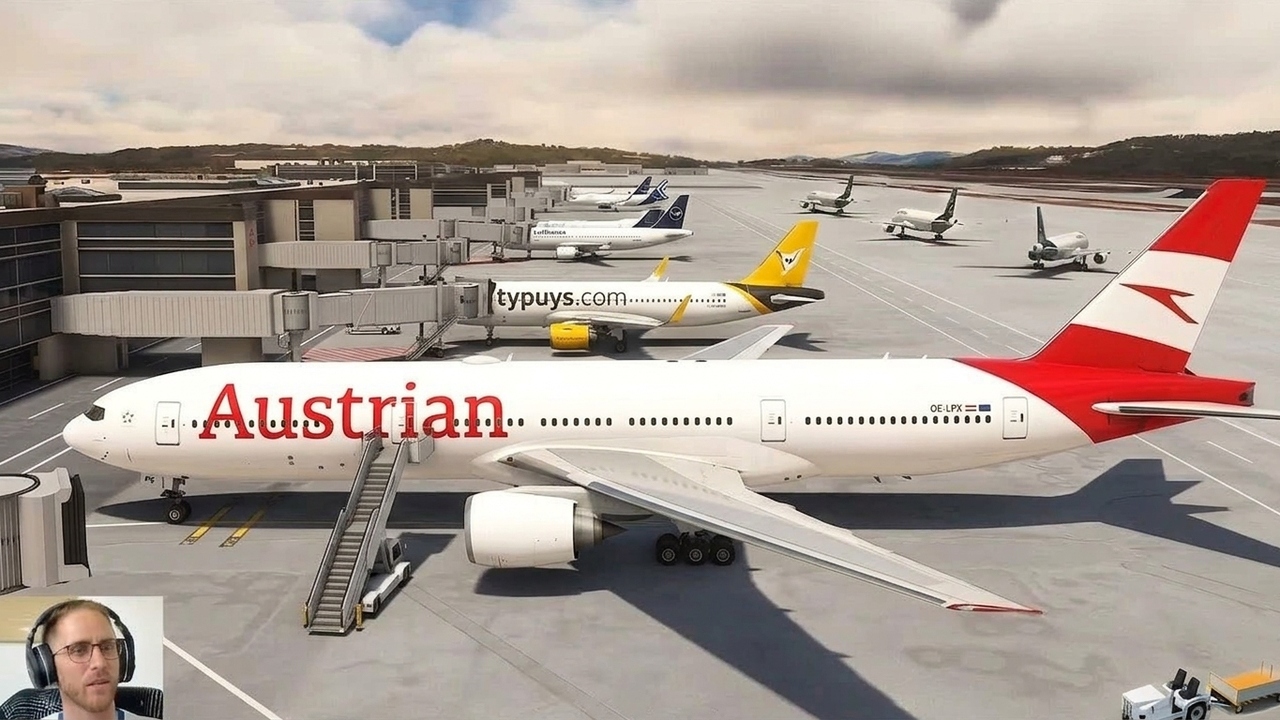 Airbus pilots take over Microsoft Flight Simulator! Full flight with ...