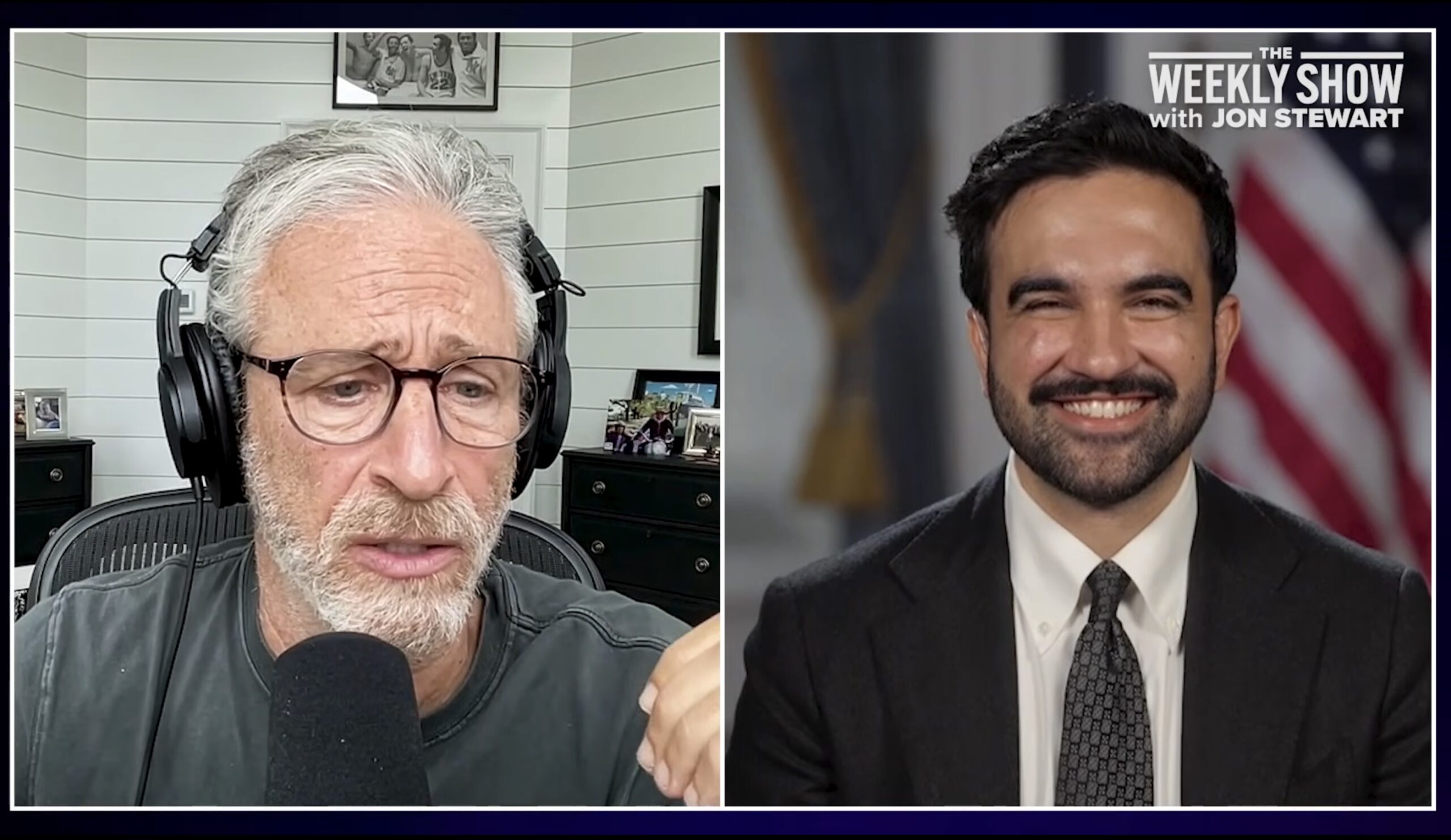 Jon Stewart tells Zohran Mamdani he isn’t a fan of abolishing prisons in otherwise fawning interview
