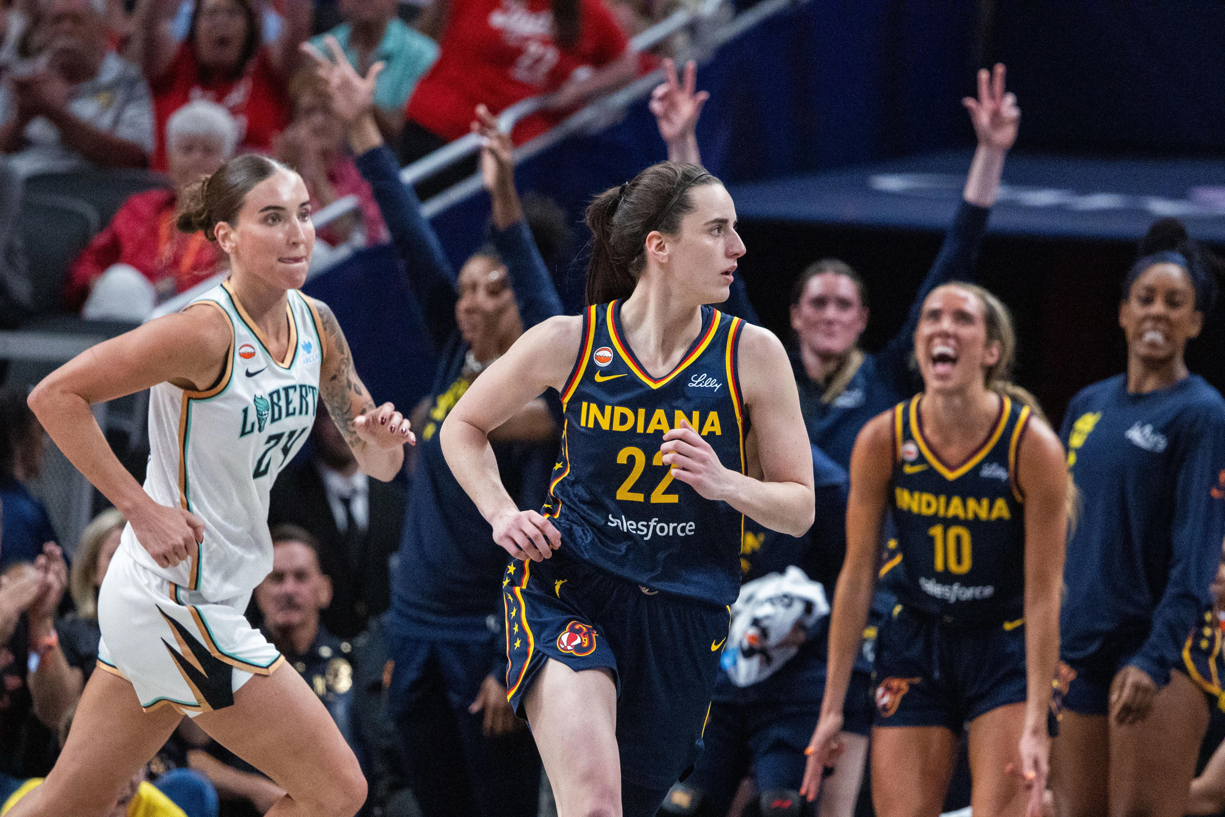 Caitlin Clark, Indiana Fever draw record TV viewership vs. Liberty