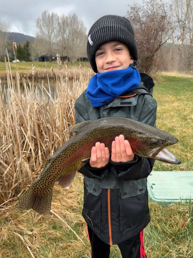 Jimmy Kimmel shares a photo of his son Billy holding a fish, posted on Instagram in April 2026