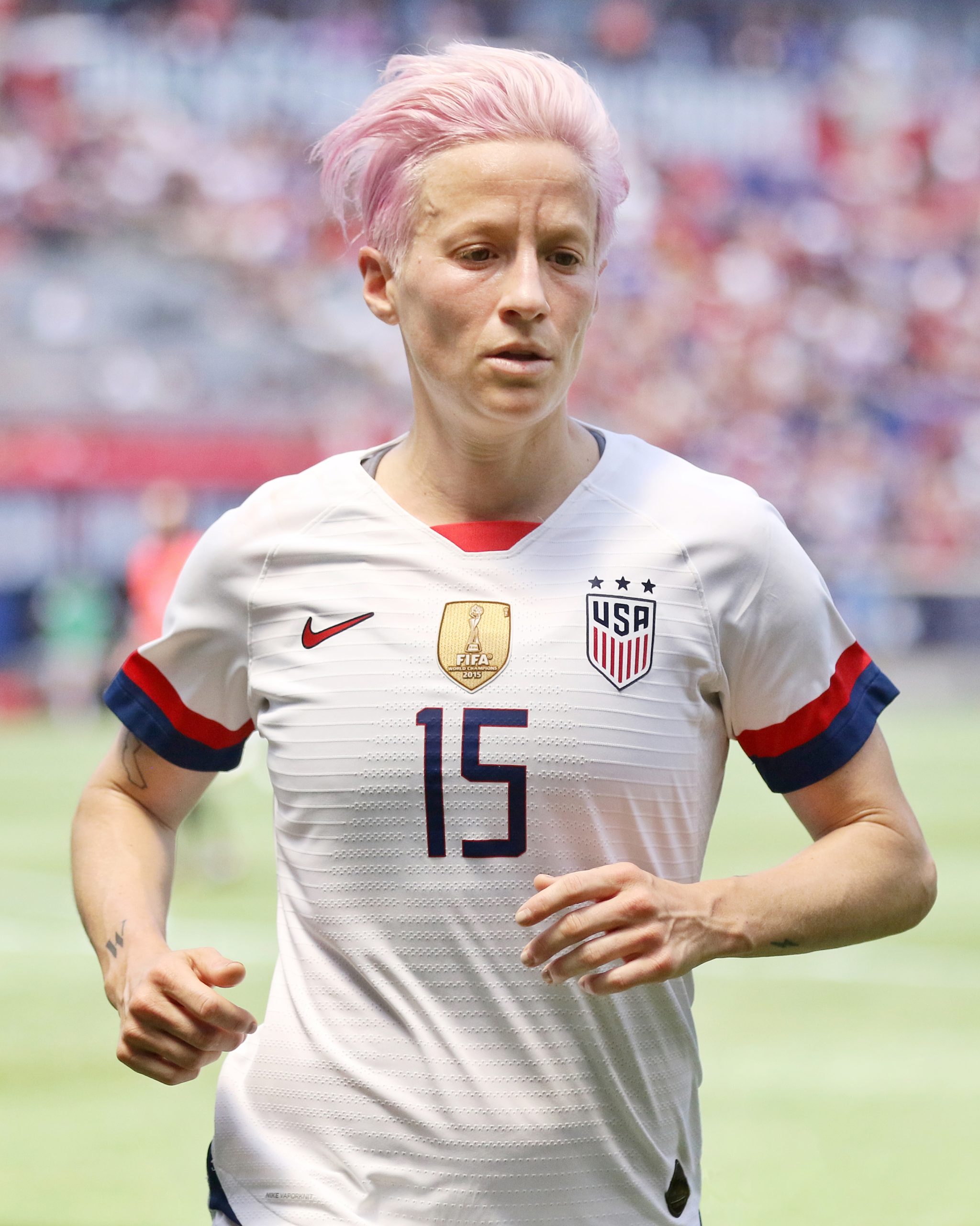 Rapinoe says Trump’s political noise hurt US in World Cup loss
