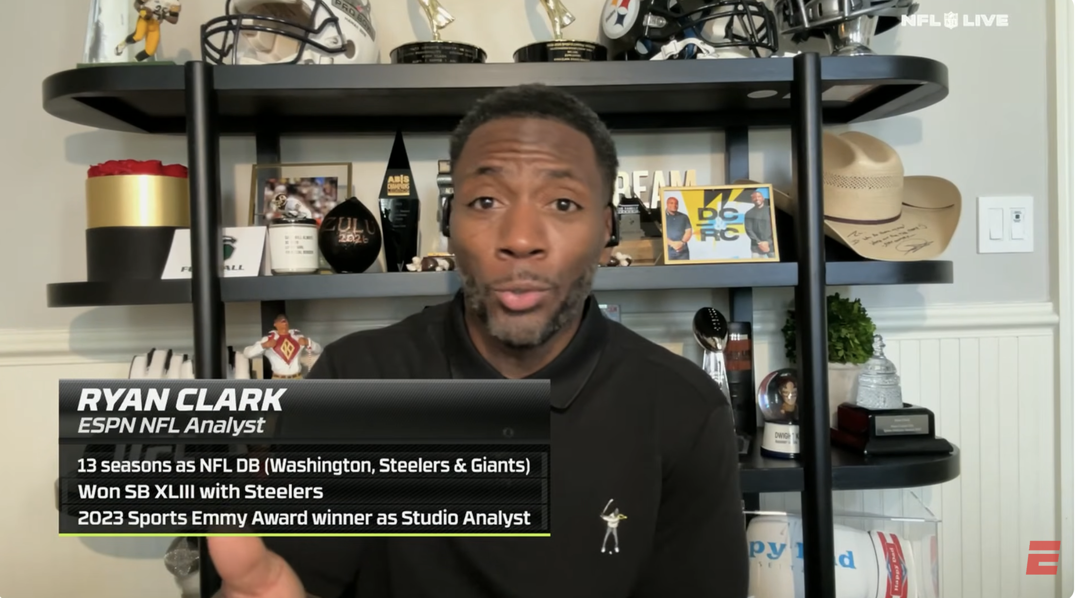 Ryan Clark disputes details of ESPN exit