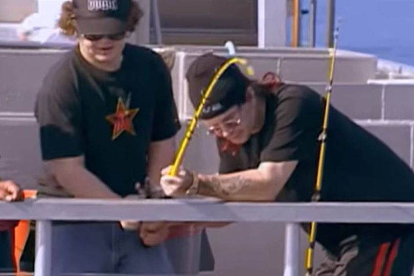 Ozzy was pleased to go on a fishing trip with Jack
