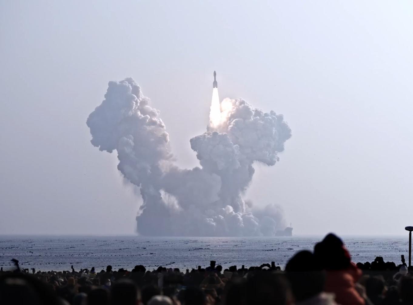 Gravity-1 goes three-for-three: China's all-solid sea rocket proves its business model