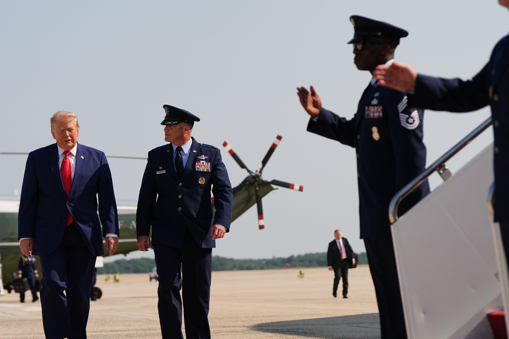 Watch live: Trump attends dignified transfer of soldiers killed in Iran war