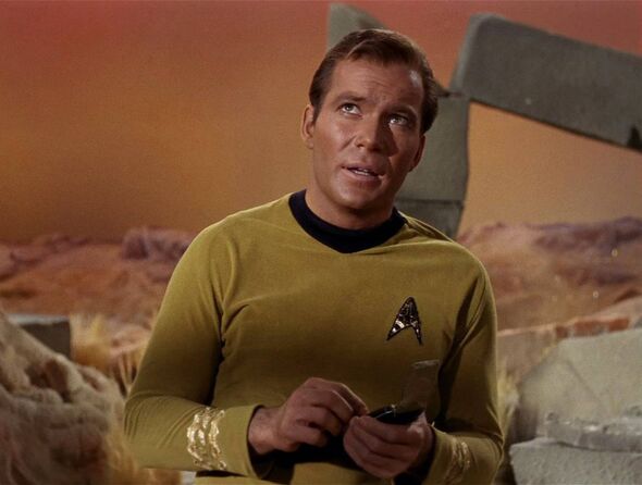 Shatner starred as the OG Captain Kirk in 'Star Trek'