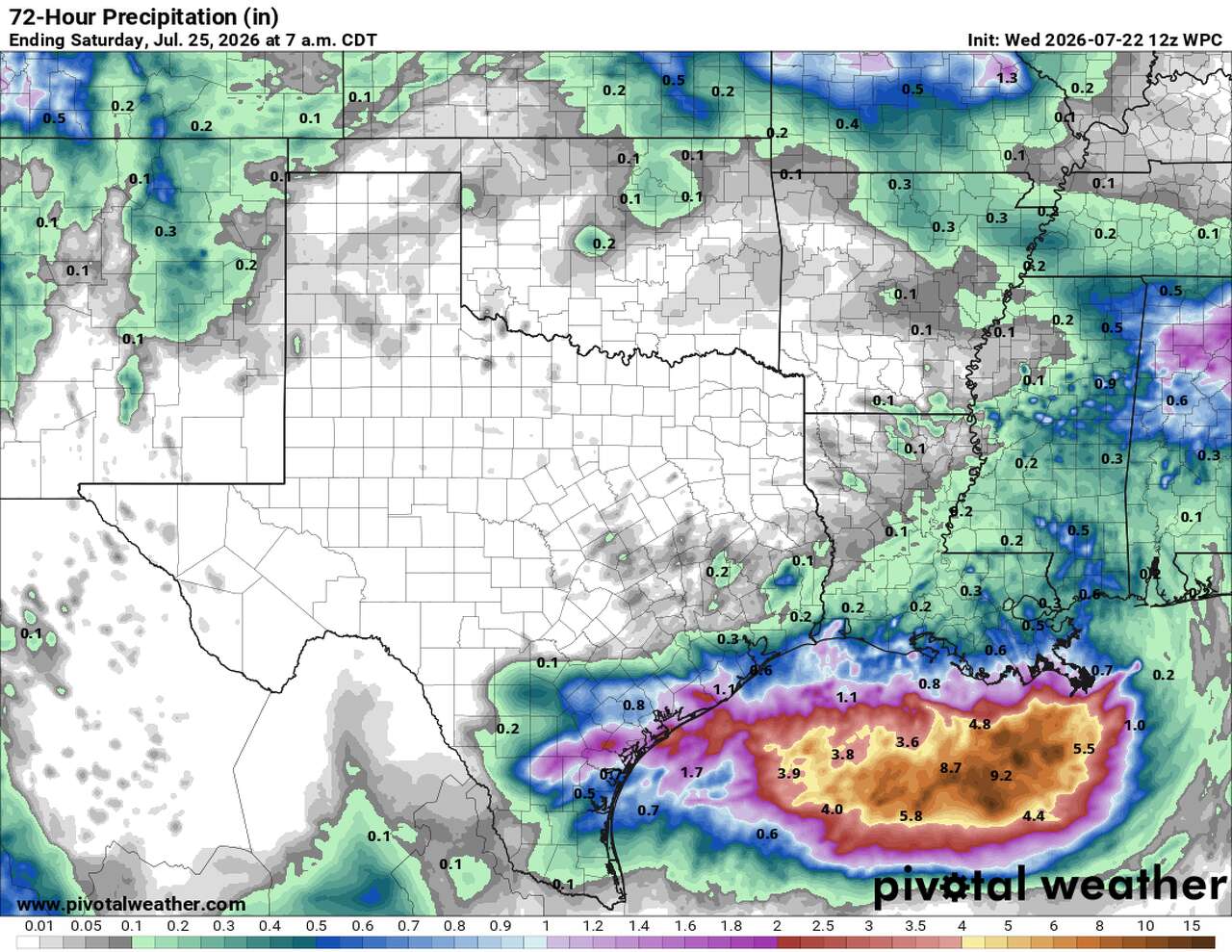 Tropical storm watches in effect for Texas coast as Tropical Storm Bertha approaches