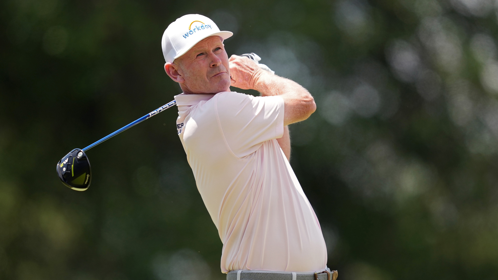Brandt Snedeker hits a driver off the tee