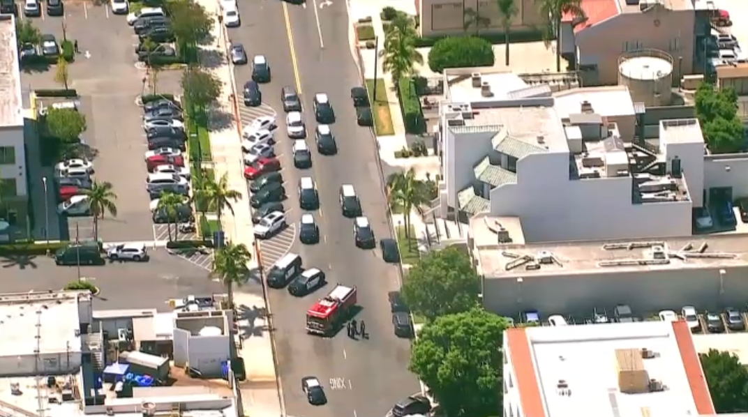 UCI Health in Los Alamitos on lockdown