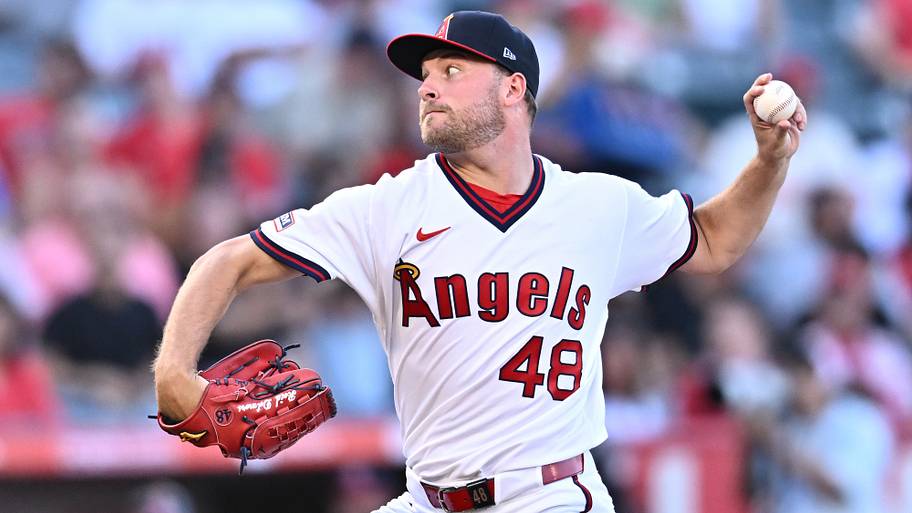 Los Angeles Angels pitcher Reid Detmers