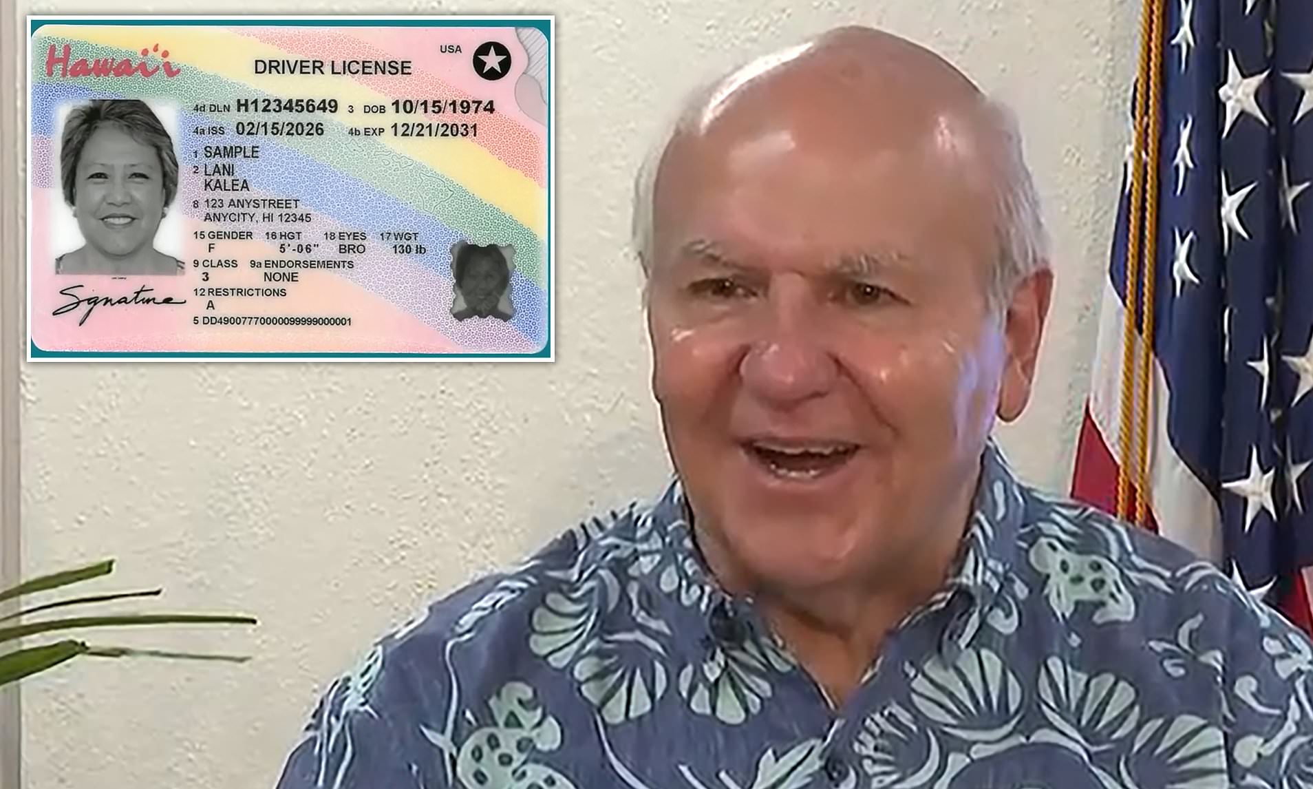 Tough-talking mayor tells locals to stop whining over new driver's license design