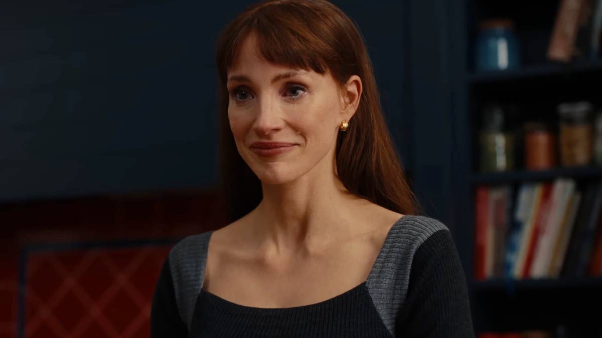 Jessica Chastain's 'Other Mommy' trailer surprises 'The Odyssey' audiences with jump scares