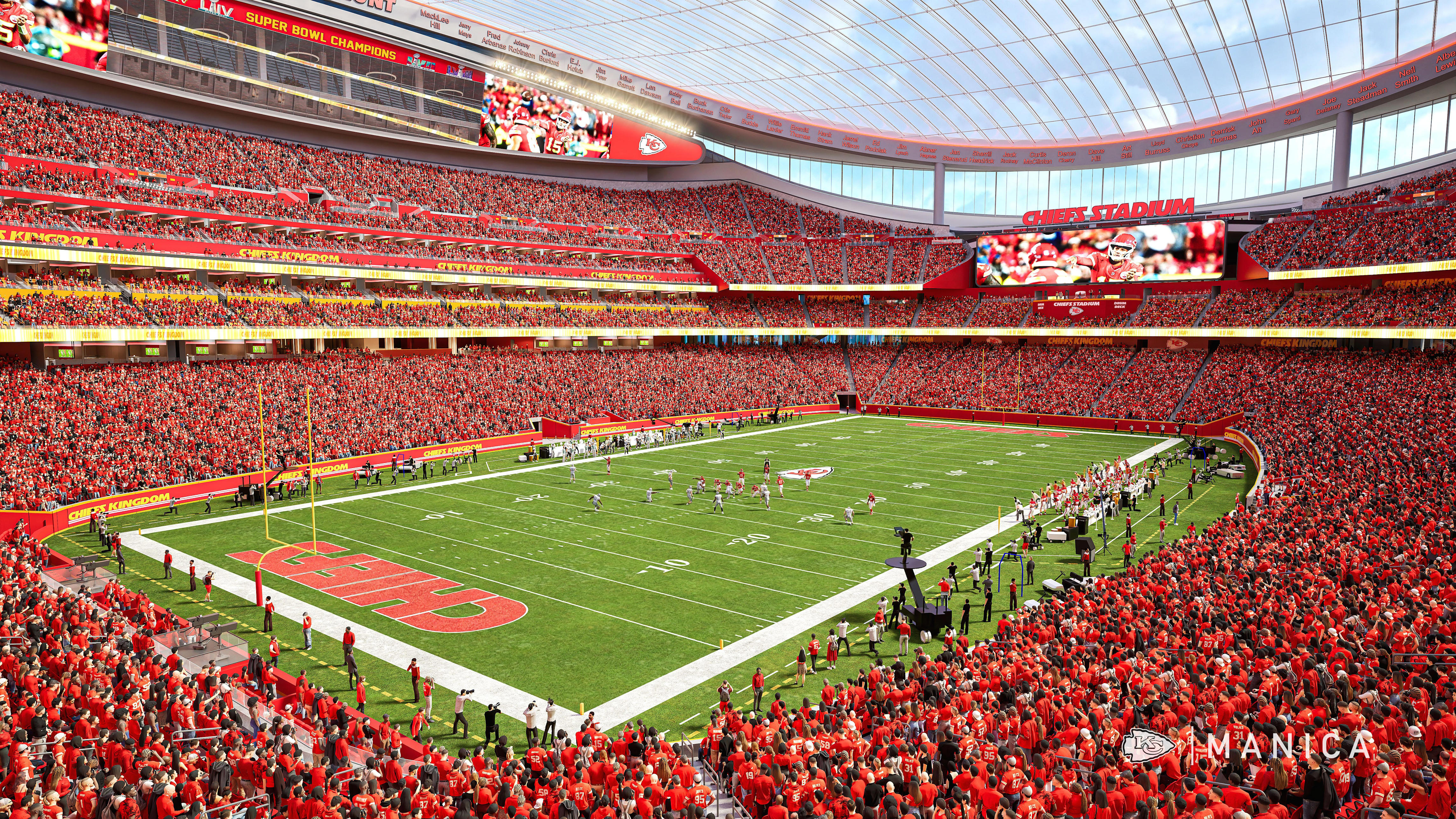 Chiefs share design renderings for new stadium opening in 2031