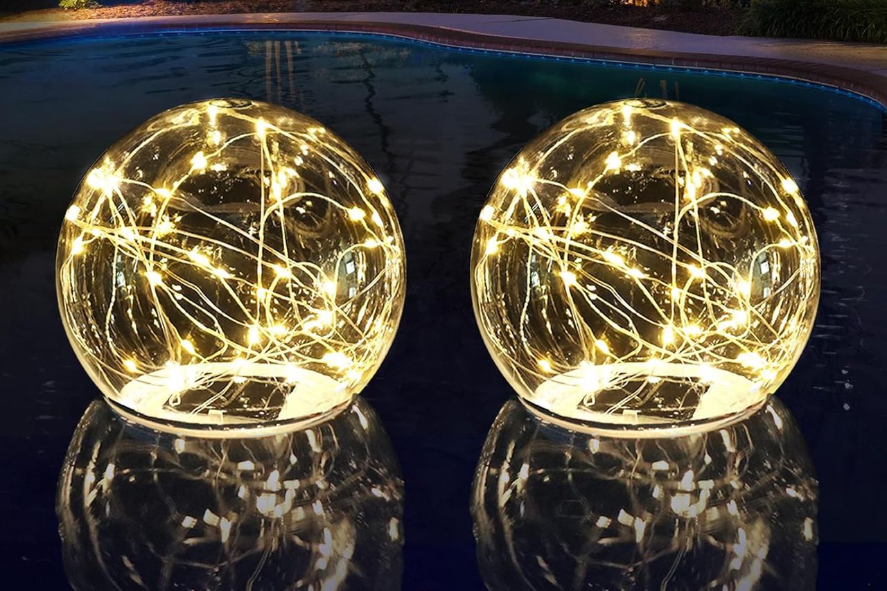 Floating Pool Lights Solar Powered