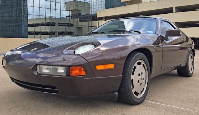 Porsche 928 S4 headlight