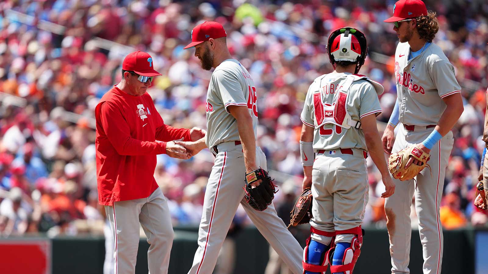 Phillies’ Zack Wheeler has everybody thinking he’s going to change retirement plans
